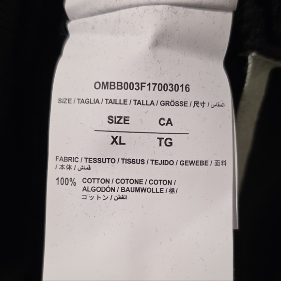 Off-White Caravaggio Seeing Things Men's Hoodie - New With Tags - Picture 6 of 9